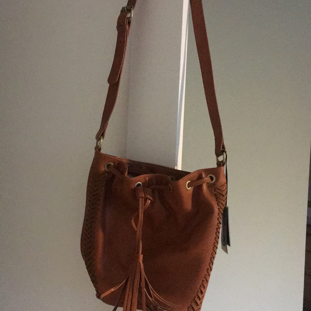 Vegan Cognac purse